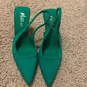 Green heels